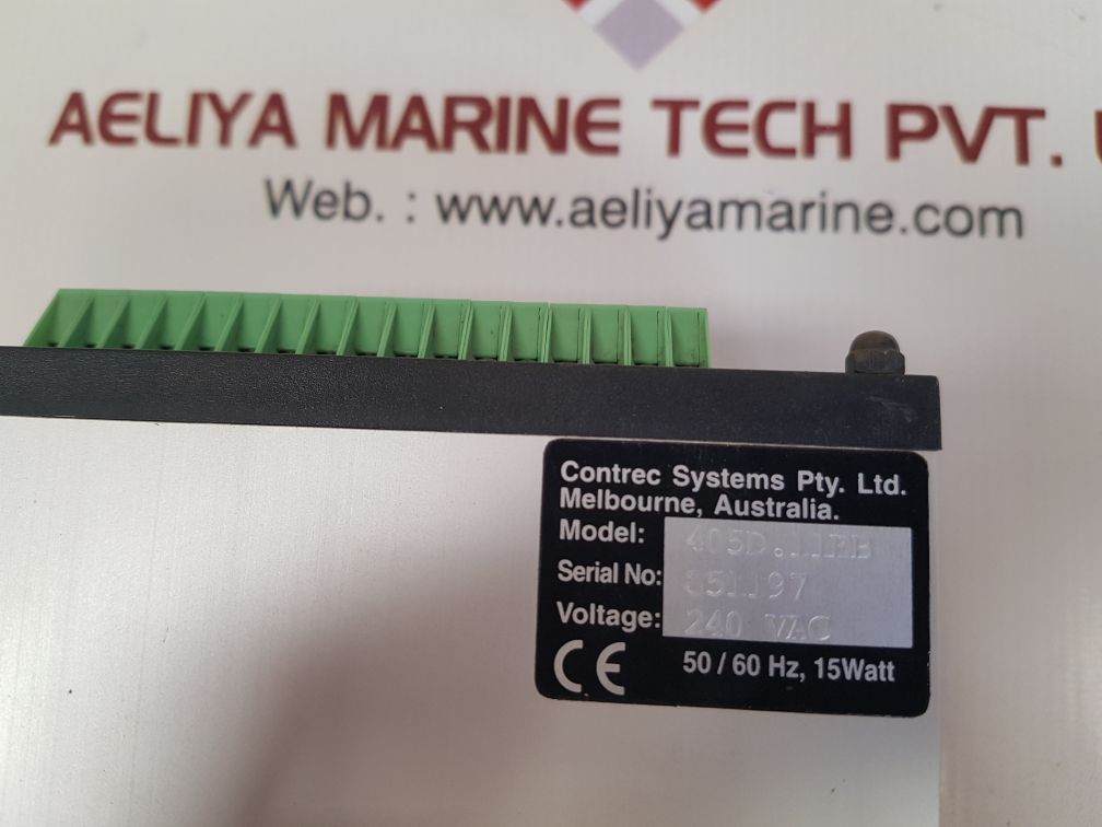 Contrec 405d.11eb flow computer 405