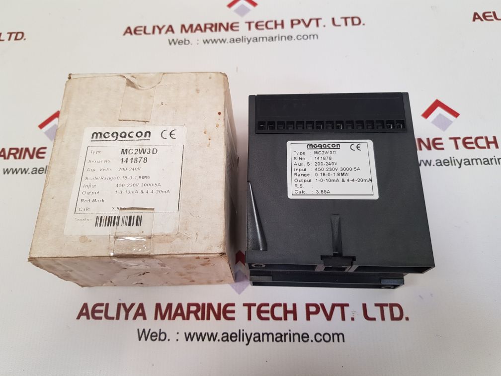 Megacon mc2w3d power transducer new