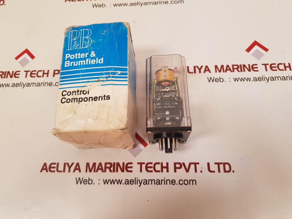 Potter & brumfield kbp-11ag-120 power relay