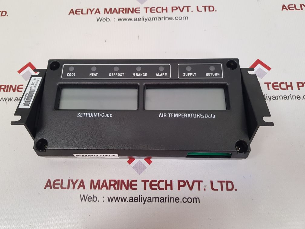 Carrier transicold 12-00433-00/rev display module 12-00433-00rp ...