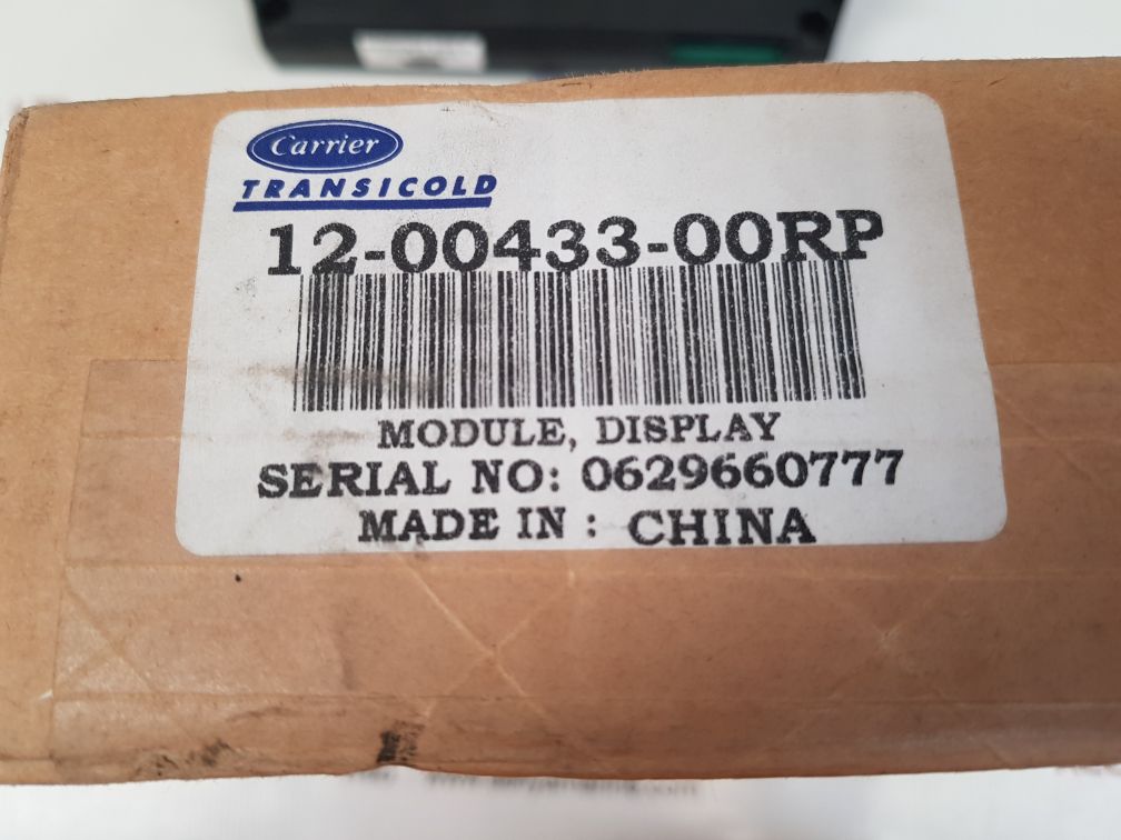 Carrier transicold 12-00433-00/rev display module 12-00433-00rp