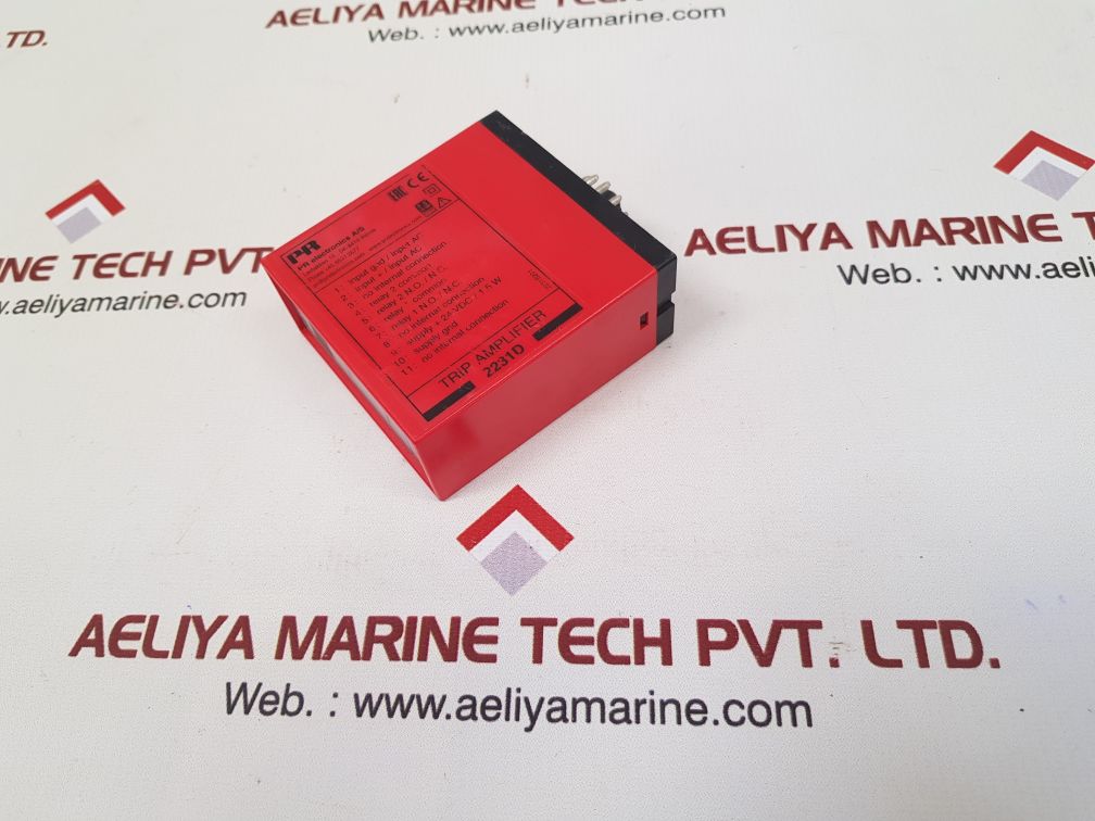 Pr electronics 2231d trip amplifier