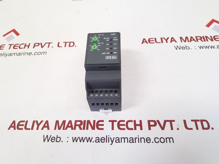Gic sm-500 voltage monitoring mac04d0100e