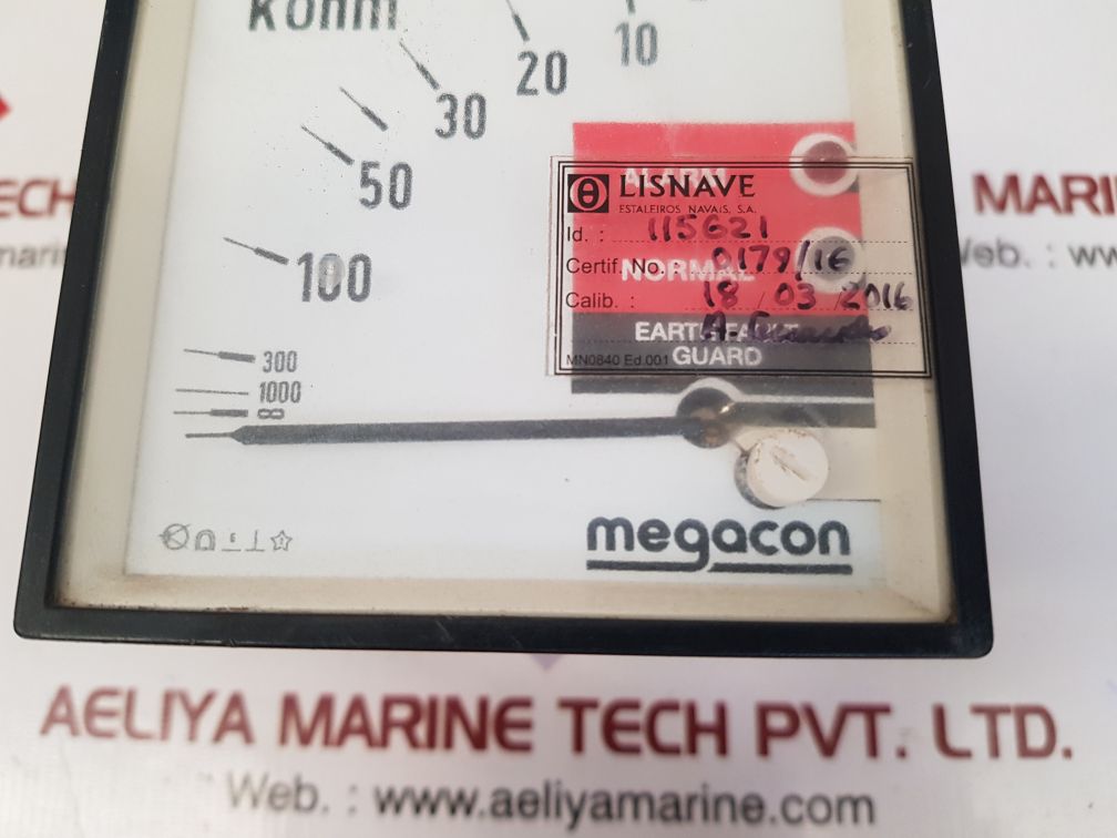 Megacon kpm161b earth fault guard used