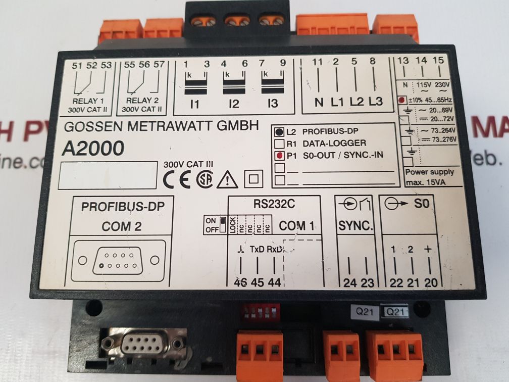 Gossen metrawatt a2000 multifunction power meter