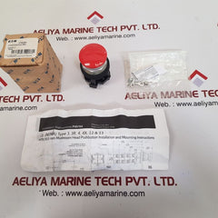 Eaton ht8cbr 2-pos push-pull red button