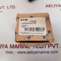 Eaton ht8cbr 2-pos push-pull red button