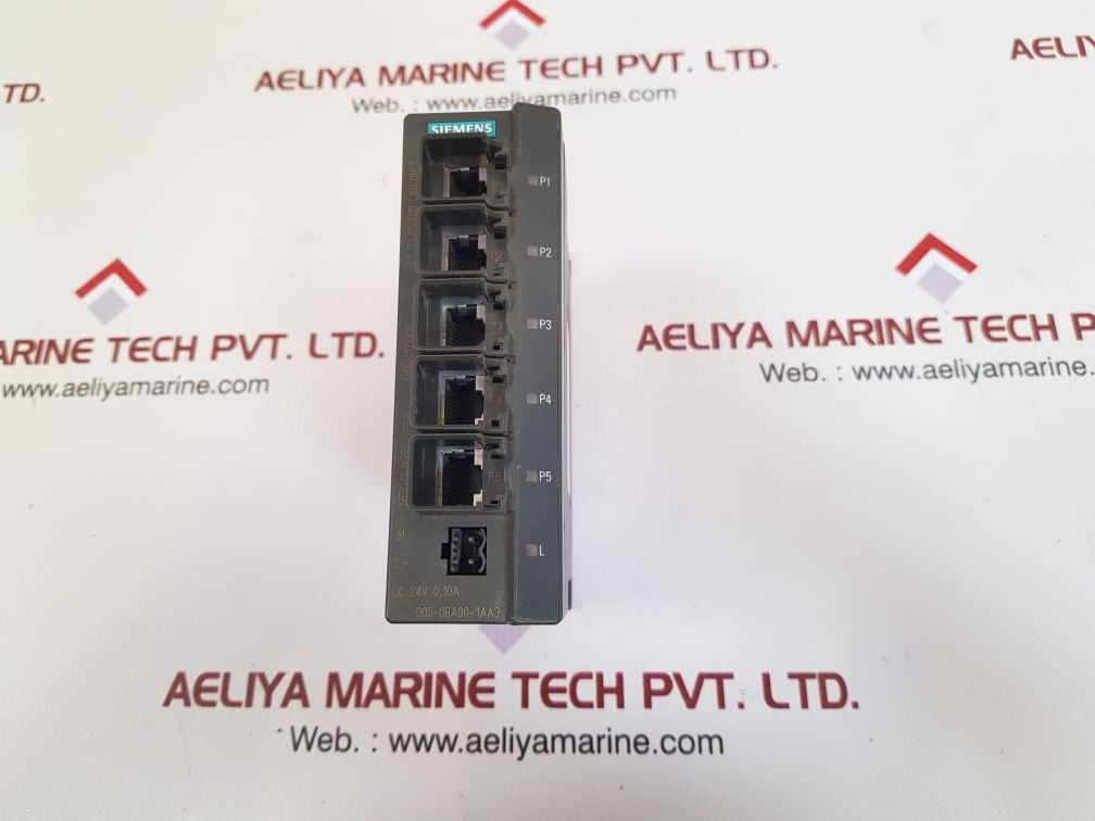 Siemens 6gk5005-0ba00-1aa3 industrial ethernet switch used