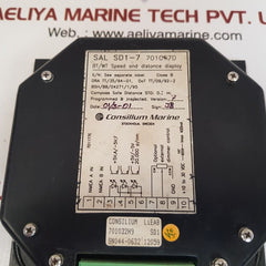Consilium sal sd1-7 701067d speed and distance display