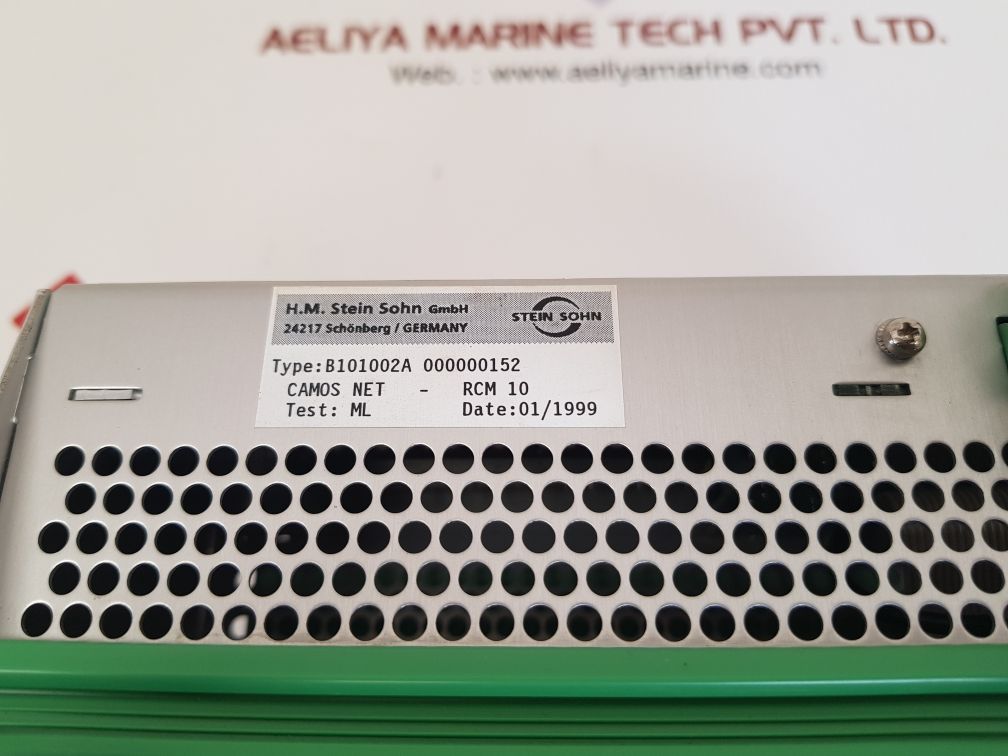 Stein sohn camos net-rcm 10 reefer container monitoring b101002a 000000152 Used 