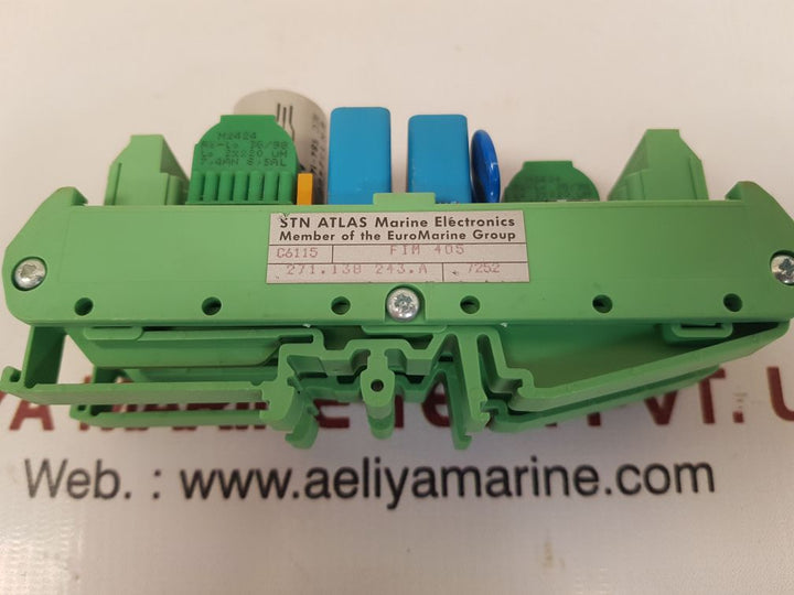 Stn atlas fim 405 module 271.138 243.a used