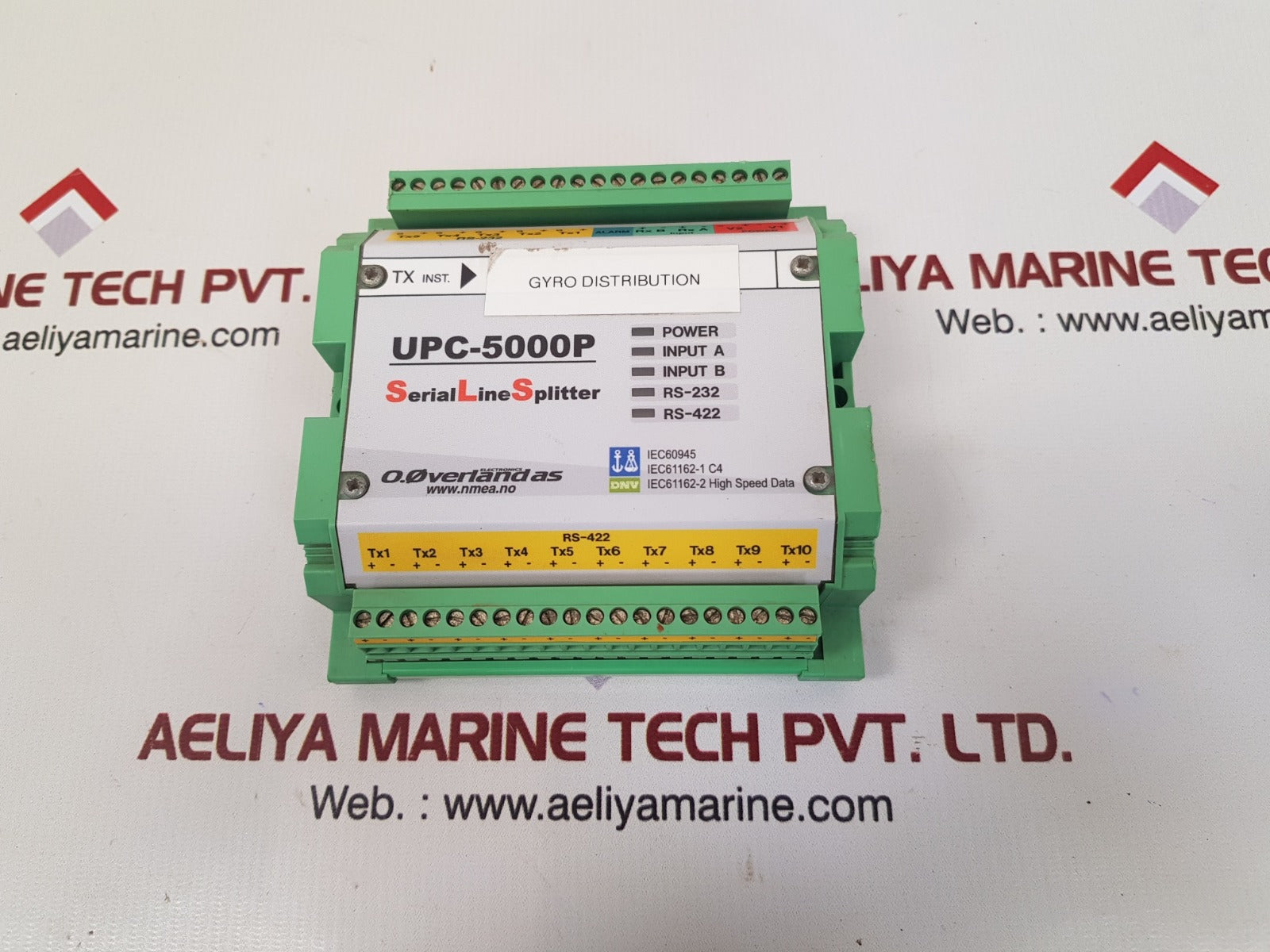 Overland upc-5000p serial line splitter