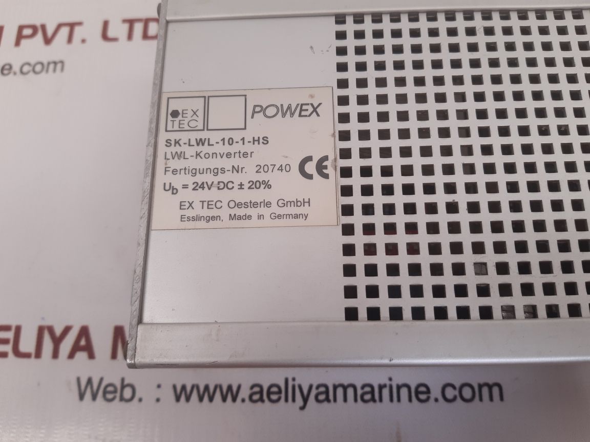 Ex tec oesterle sk-lwl-10-1-hs lwl-converter