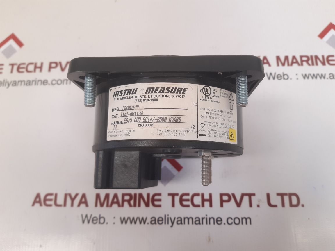 Tyco electronics i141-001134 kilovar meter