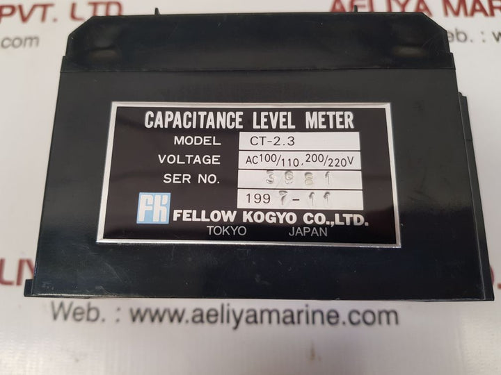 Fellow kogyo ct-2.3 capacitance level meter controller