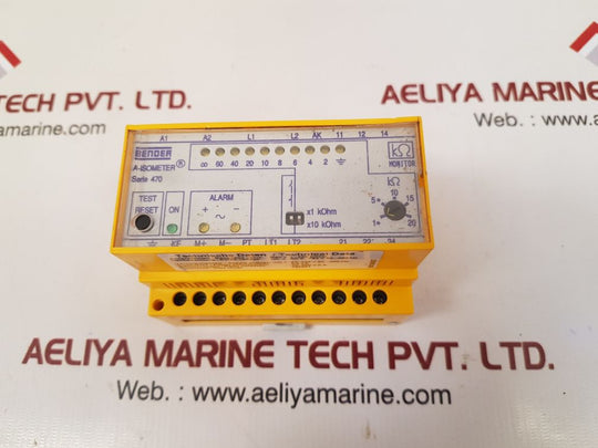 Bender ir470ly-40 a-isometer monitoring device b91048007