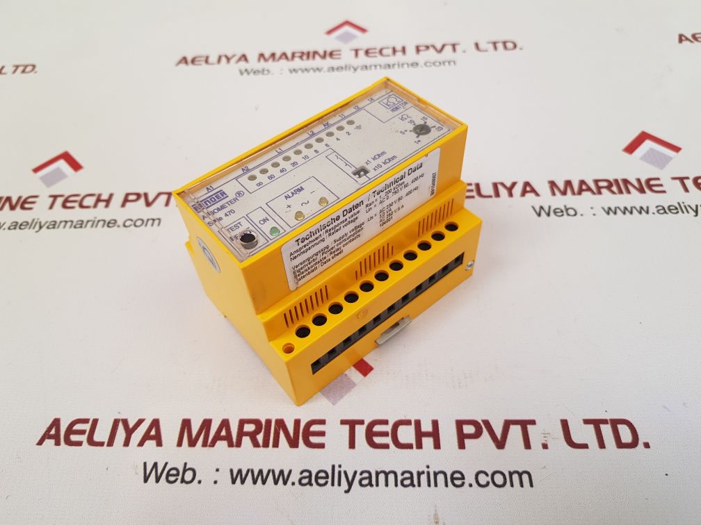 Bender ir470ly-40 a-isometer monitoring device b91048007