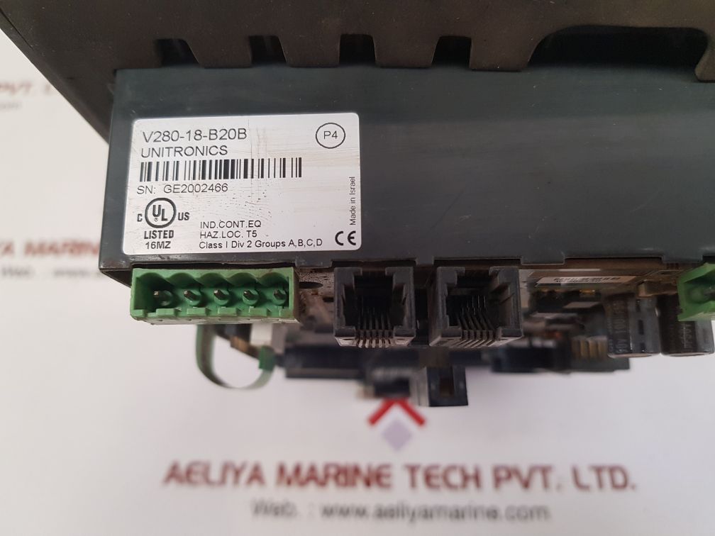 Unitronics v280-18-b20b control panel vision280
