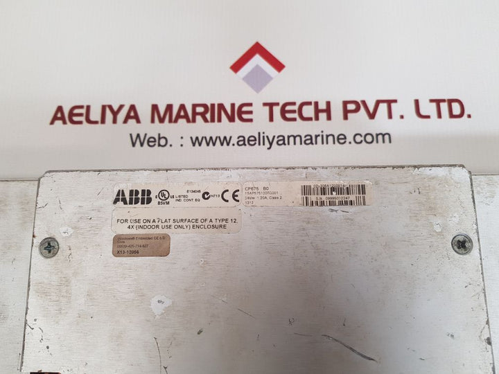 Abb cp675 b0 control panel 1sap575100r0001