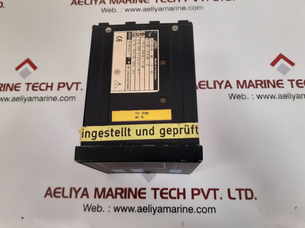 Jumo dicon sm srm-96/40-001, 12-63 temperature controller