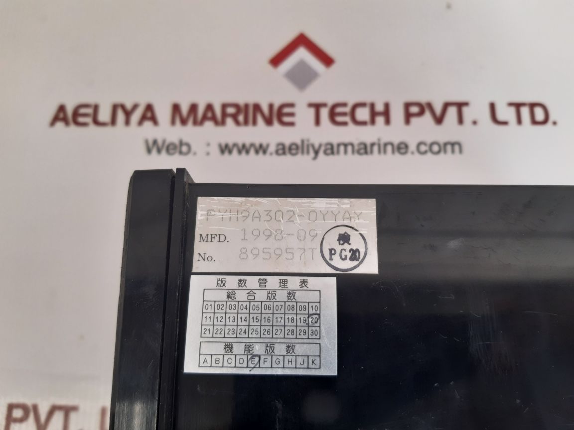 Fuji electric pyh9a302-0yyay temperature controller