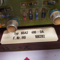 Siemens 6ga2 490-0a automatic voltage regulator generator 106282