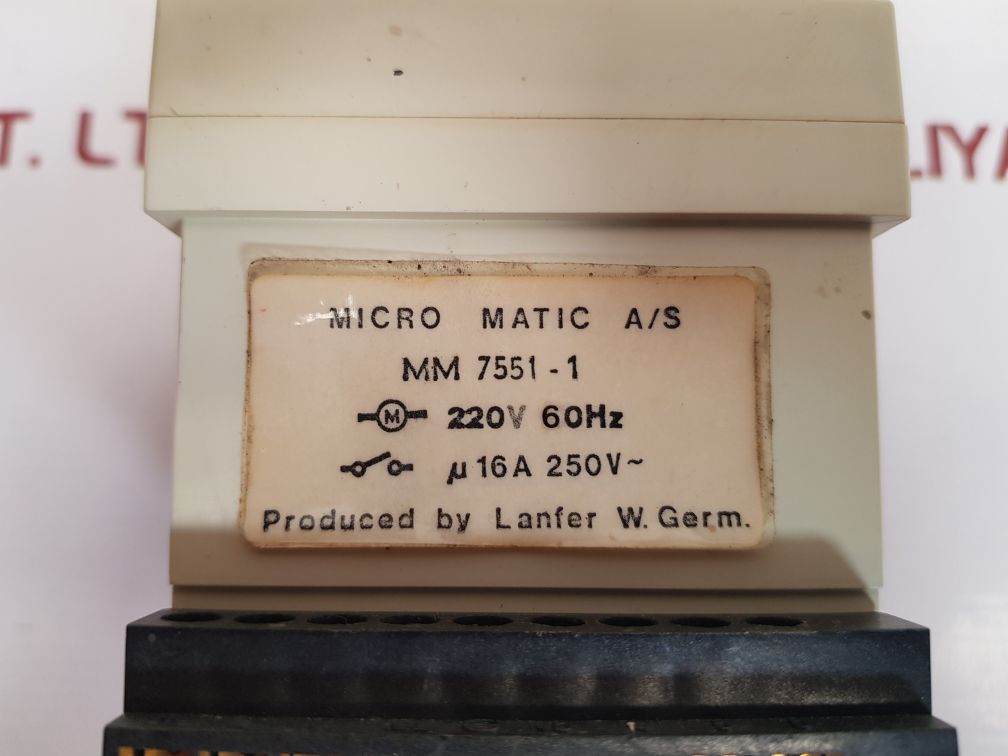Micro matic mm 7551-1