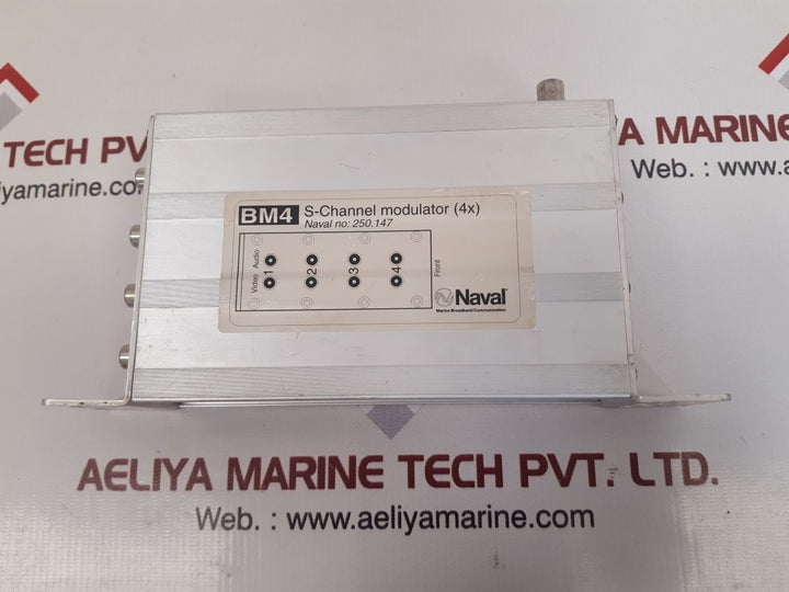 Naval marine bm4 s-channel modulator
