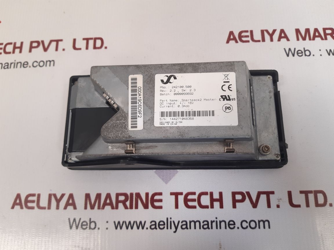 Eltek 242100.500 smartpack 2 master used