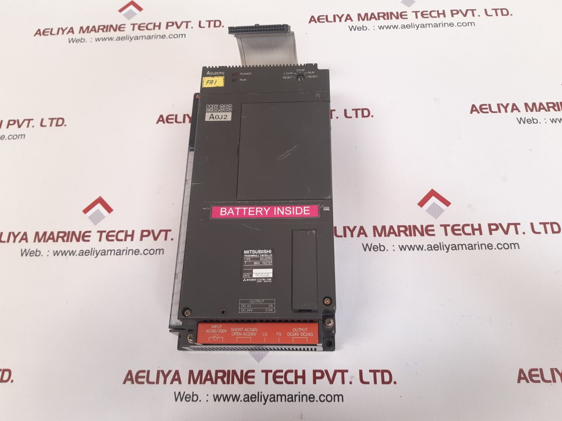 Mitsubishi melsec a0j2cpu programmable controller used