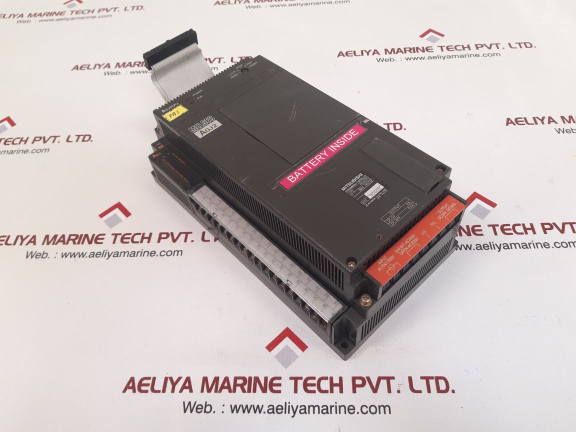 Mitsubishi melsec a0j2cpu programmable controller used