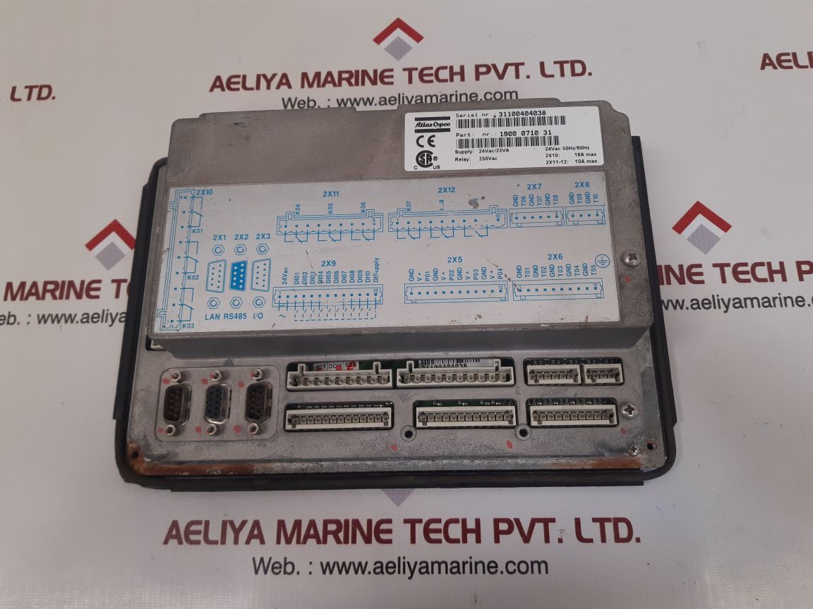 Atlas copco 1900 0710 31 panel controller
