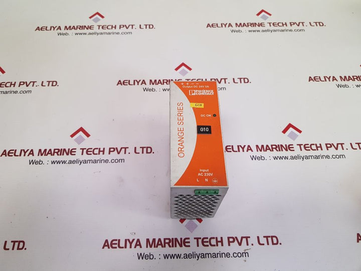 Phoenix contact orange series ps-230ac/24dc/5 power supply