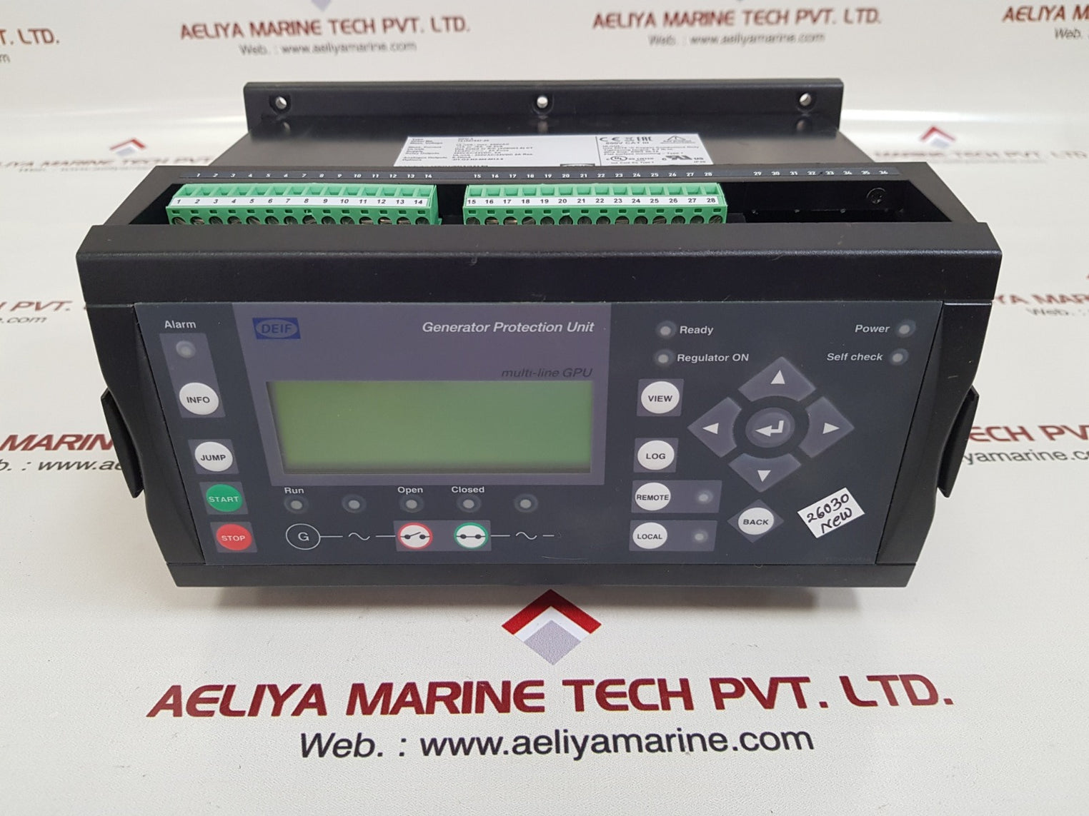 Deif gpu-3 generator protection unit