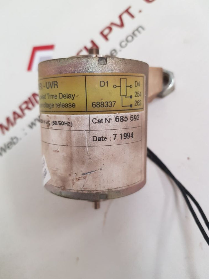 Mnr-uv undervoltage release for masterpact circuit breaker 685 692
