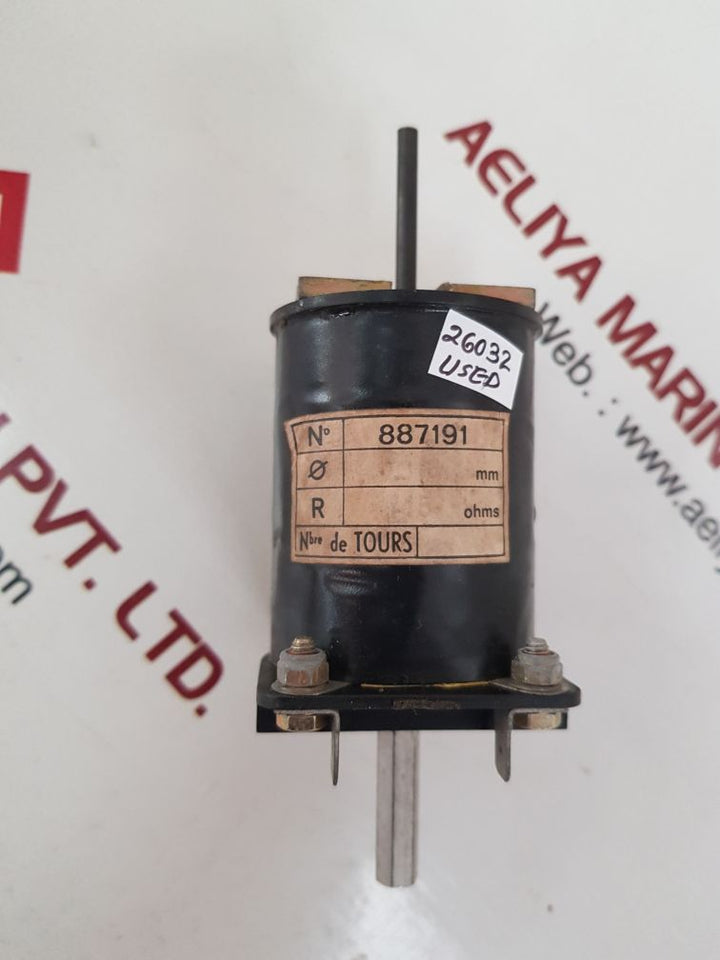 Merlin gerin 887191 circuit breaker trip coil
