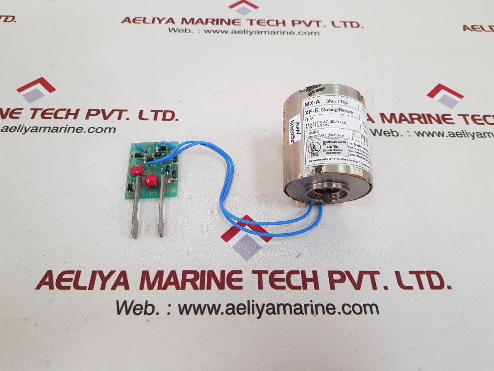 Merlin gerin 685654 mx-a circuit breaker shunt trip
