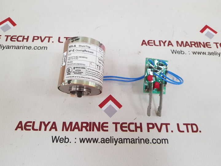 Merlin gerin 685654 mx-a circuit breaker shunt trip
