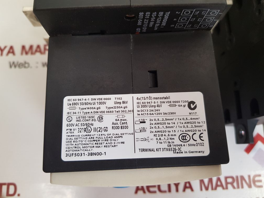 Siemens 3uf5031-3bn00-1 profibus-dp simocode module used