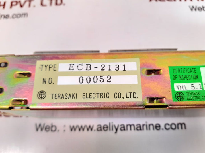 Terasaki ecb-2131 alarm communication module/ima sender module ecb-1131 new