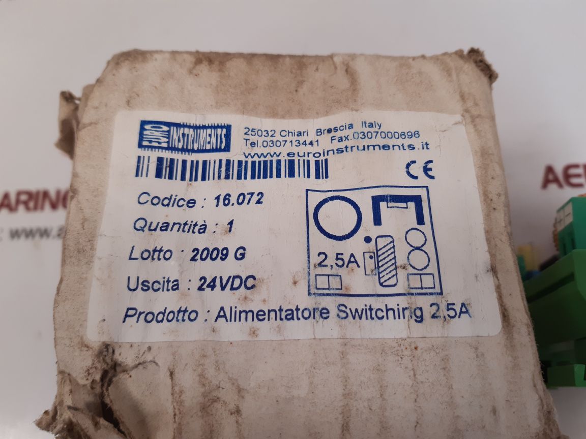 Euro instruments 16.072 pcb card  