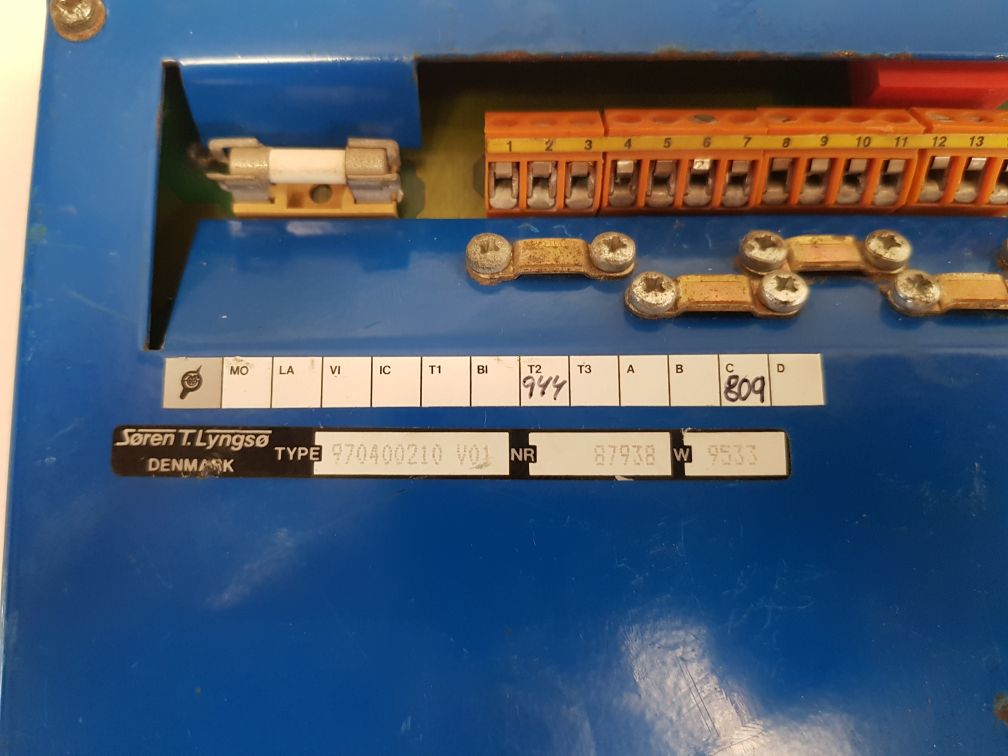 Lyngso marine ums 2000 accommodation alarm panel 970400210 v01