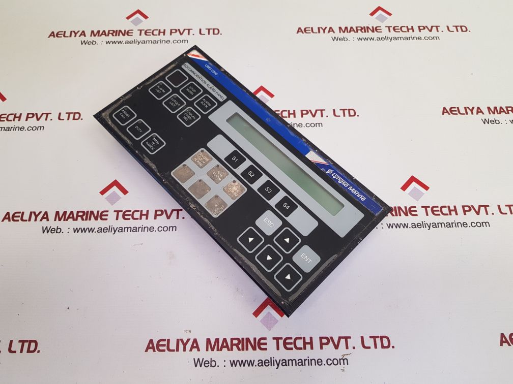 Lyngso marine ums 2000 accommodation alarm panel 970400210 v01