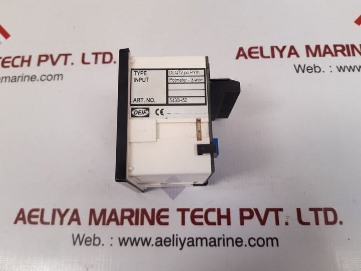 Deif dlq72-pc-py/h rudder system
