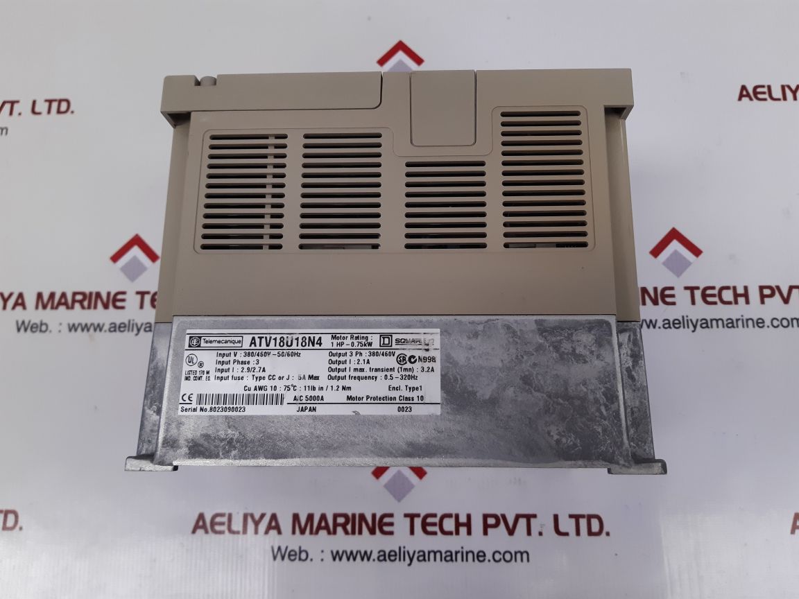 Telemecanique square d atv-18u18n4 altivar 18 ac drive