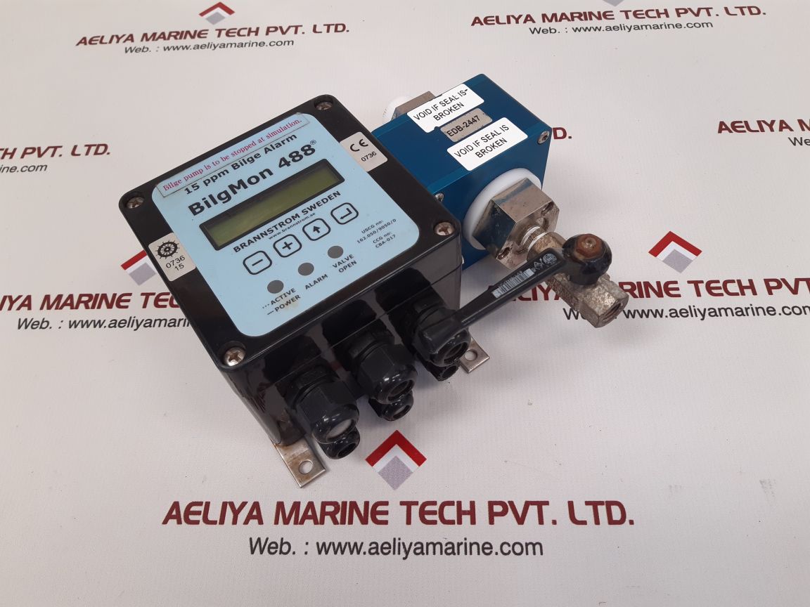 Brannstrom bilgmon 488 monitor 15ppm bilge alarm