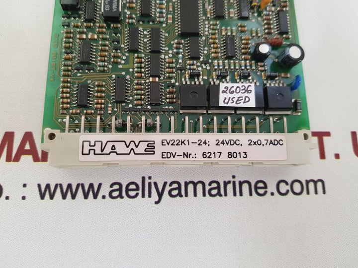 Hawe ev22k1-24 pcb card 24vdc