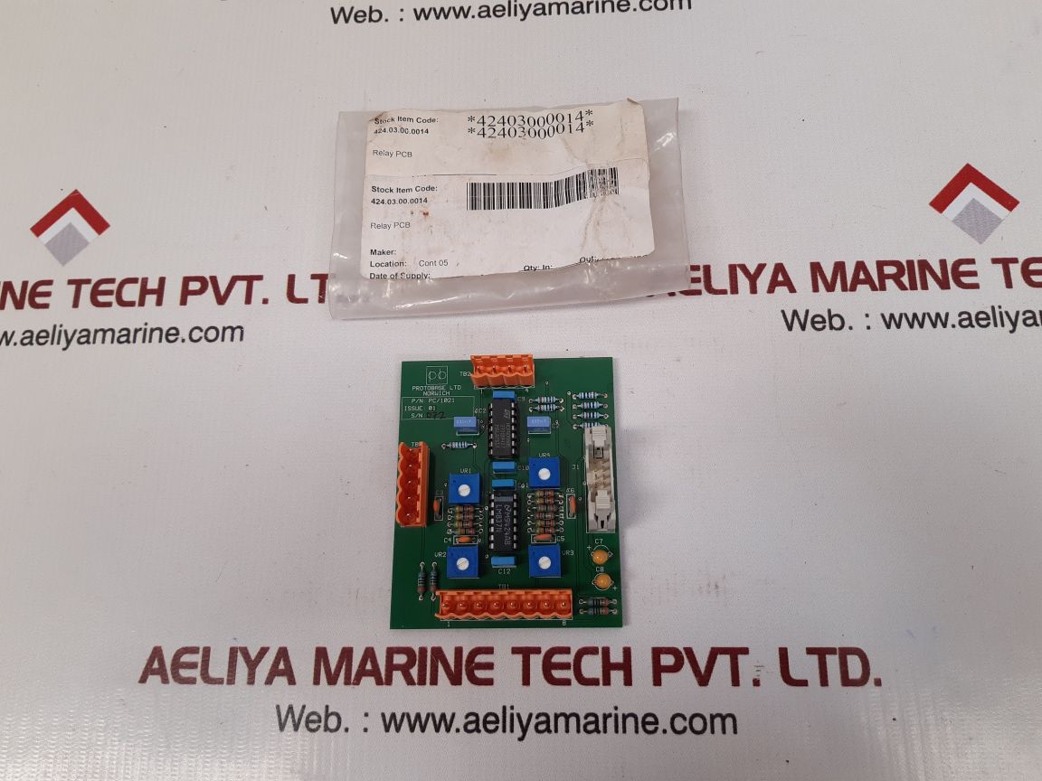 Protobase pc/1021 pcb card