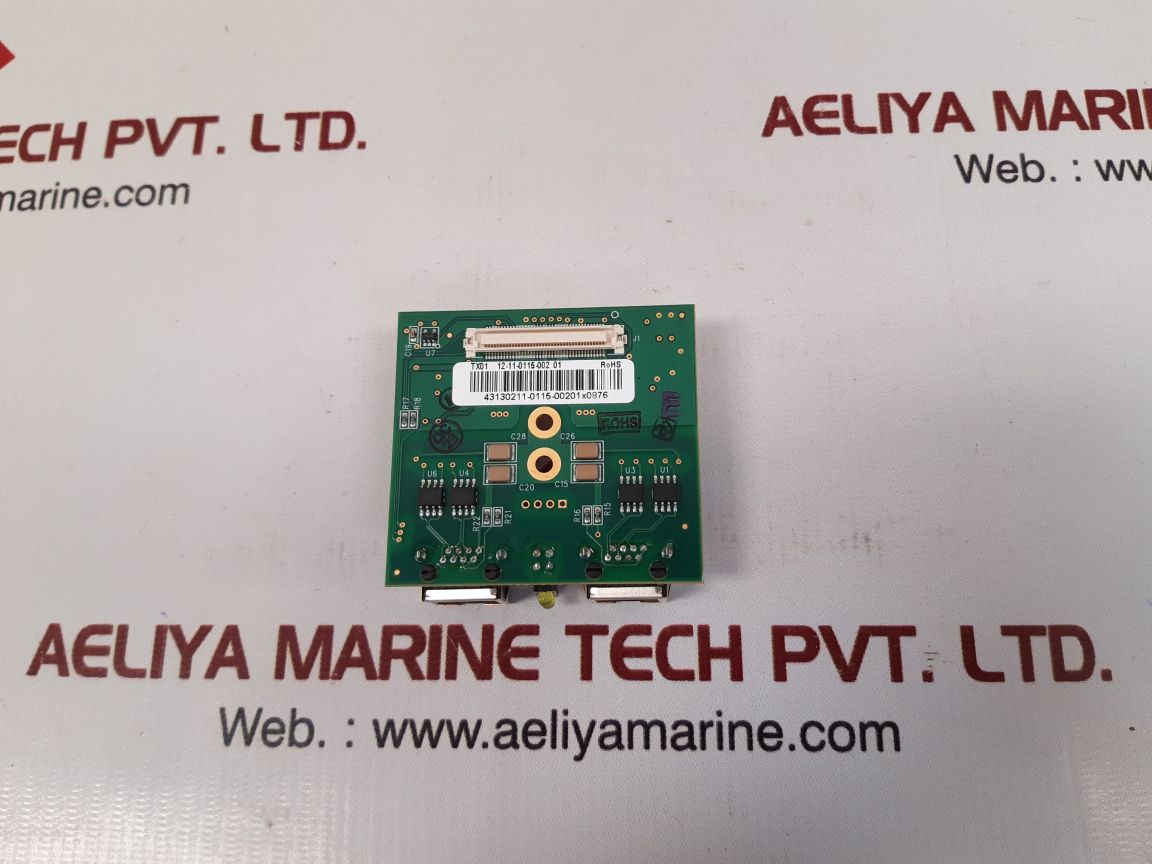 Siemens 6gk60008tx012aa0 ruggedcom media module tx01