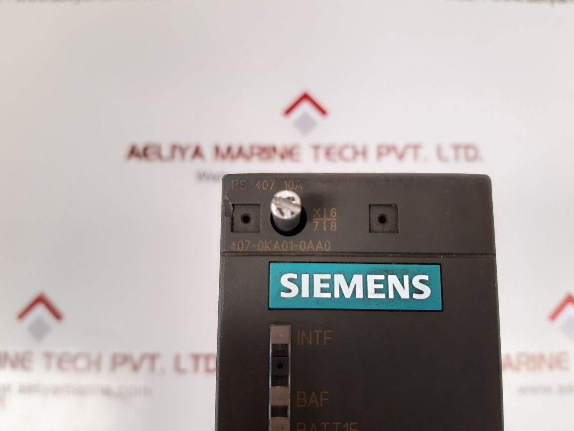 Siemens 6es7 407-0ka01-0aa0 power supply module